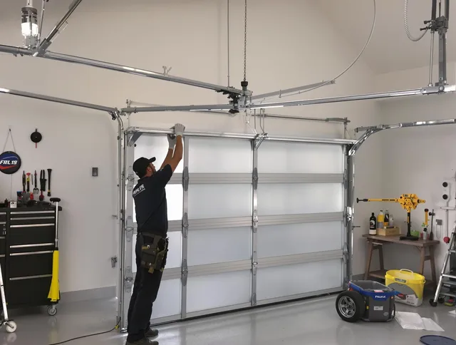 Tega Cay Garage Door Repair certified team performing precision garage door installation in Tega Cay