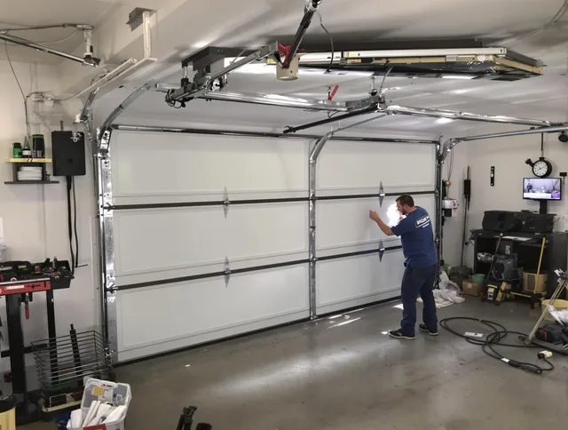 Professional garage door repair service by Tega Cay Garage Door Repair in Tega Cay